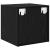 Dulap de perete cu raft 2 pcs Stejar Negru 37 x 37 x 37 cm GartenMobel Dekor