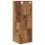 Dulap pentru TV Montat pe Perete Lemn vechi 37 x 37 x 107 cm GartenMobel Dekor