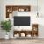 Dulap pentru TV Montat pe Perete Lemn vechi 37 x 37 x 107 cm GartenMobel Dekor