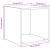 Cabinet TV 4 pcs Maro 37 x 35 x 37 cm Lemn compozit GartenMobel Dekor