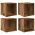 Cabinet TV 4 pcs Maro 37 x 35 x 37 cm Lemn compozit GartenMobel Dekor
