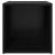 Cabinet TV 2 pcs Negru 37 x 35 x 37 cm Lemn compozit GartenMobel Dekor