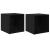 Cabinet TV 2 pcs Negru 37 x 35 x 37 cm Lemn compozit GartenMobel Dekor
