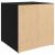 Cabinet TV 2 pcs Negru 37 x 35 x 37 cm Lemn compozit GartenMobel Dekor