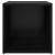 Cabinet TV 4 pcs Negru 37 x 35 x 37 cm Lemn compozit GartenMobel Dekor