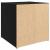 Cabinet TV 4 pcs Negru 37 x 35 x 37 cm Lemn compozit GartenMobel Dekor