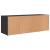 Cabinet TV Stejar negru Lemn compozit GartenMobel Dekor