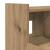 Birou cu raft stejar artizanal 97 x 45 x 90 cm Lemn compozit GartenMobel Dekor