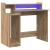 Birou cu raft stejar artizanal 97 x 45 x 90 cm Lemn compozit GartenMobel Dekor