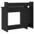 Birou cu raft Stejar negru 97 x 45 x 90 cm Lemn compozit GartenMobel Dekor