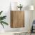 Dulap montat pe perete stejar artizanal 69.5 x 34 x 90 cm GartenMobel Dekor