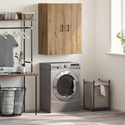 Dulap montat pe perete stejar artizanal 69.5 x 34 x 90 cm GartenMobel Dekor