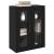 Dulap montat pe perete Pe perete Stejar negru 69.5 x 34 x 90 cm GartenMobel Dekor
