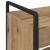 Troler de Bucătărie Manual stejar artizanal 70 x 30 x 82 cm GartenMobel Dekor