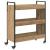 Troler de Bucătărie Manual stejar artizanal 70 x 30 x 82 cm GartenMobel Dekor