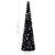 Brad de Crăciun artificial tip pop-up, negru, 150 cm, PET GartenMobel Dekor