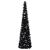 Brad de Crăciun artificial tip pop-up, negru, 180 cm, PET GartenMobel Dekor