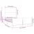 Cadru de pat fără saltea cremă 120x190 cm piele artificială GartenMobel Dekor