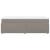 Pat box spring cu saltea, gri taupe, 100x200 cm, textil GartenMobel Dekor