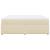 Pat box spring cu saltea, crem, 200x200 cm, textil GartenMobel Dekor