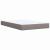 Pat box spring cu saltea, gri taupe, 120x200 cm, textil GartenMobel Dekor