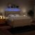Pat box spring cu saltea, crem, 200x200 cm, textil GartenMobel Dekor