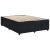 Pat box spring cu saltea, negru, 140x200 cm, catifea GartenMobel Dekor