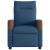 Fotoliu rabatabil electric, albastru, material textil GartenMobel Dekor