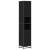 Dulap de Baie Stejar negru 35 x 37.5 x 188.5 cm Lemn compozit GartenMobel Dekor