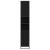 Dulap de Baie Stejar negru 35 x 37.5 x 188.5 cm Lemn compozit GartenMobel Dekor
