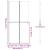 Perete de duș Walk-in Negru și transparent închis 90 x 190 cm GartenMobel Dekor