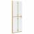 Perete de duș Walk-in Altele auriu și transparent 70 x 190 cm GartenMobel Dekor