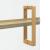 Perete de duș Walk-in Altele auriu și transparent 70 x 190 cm GartenMobel Dekor