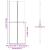 Perete de duș Walk-in Altele auriu și transparent 70 x 190 cm GartenMobel Dekor