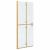 Perete de duș Walk-in Altele auriu și transparent 80 x 190 cm GartenMobel Dekor