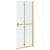 Perete de duș Walk-in Altele auriu și transparent 80 x 190 cm GartenMobel Dekor