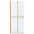 Perete de duș Walk-in Altele auriu și transparent 80 x 190 cm GartenMobel Dekor