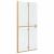 Perete de duș Walk-in Altele auriu și transparent 90 x 190 cm GartenMobel Dekor