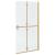 Perete de duș Walk-in Altele auriu și transparent 100 x 190 cm GartenMobel Dekor