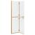 Perete de duș Walk-in Altele auriu și transparent 100 x 190 cm GartenMobel Dekor
