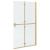 Perete de duș Walk-in Altele auriu și transparent 110 x 190 cm GartenMobel Dekor