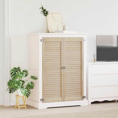 Uși de cabinet 2 pcs Maro 110 x 39.5 x 2.1 cm Lemn masiv de pin GartenMobel Dekor