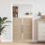 Uși de cabinet 2 pcs Maro 110 x 49.5 x 2.1 cm Lemn masiv de pin GartenMobel Dekor
