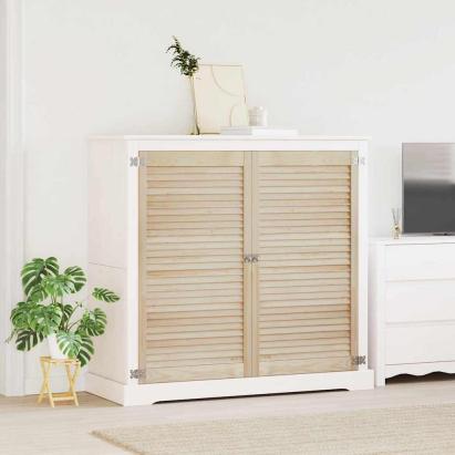 Uși de cabinet 2 pcs Maro 110 x 59.5 x 2.1 cm Lemn masiv de pin GartenMobel Dekor