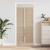 Uși de cabinet 2 pcs Maro 170 x 39.5 x 2.1 cm Lemn masiv de pin GartenMobel Dekor