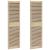 Uși de cabinet 2 pcs Maro 170 x 49.5 x 2.1 cm Lemn masiv de pin GartenMobel Dekor