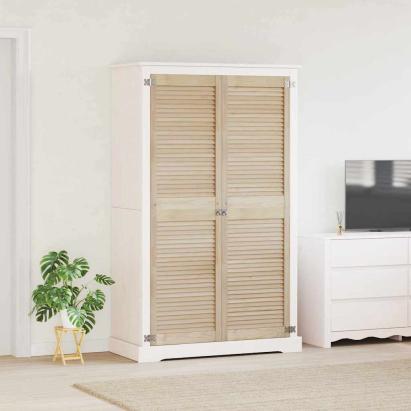 Uși de cabinet 2 pcs Maro 170 x 49.5 x 2.1 cm Lemn masiv de pin GartenMobel Dekor