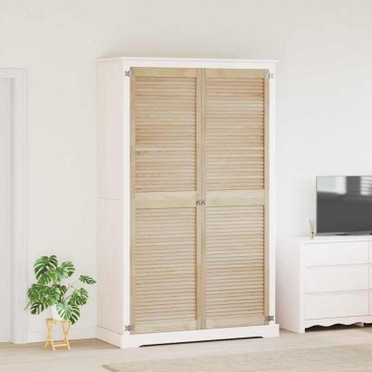 Uși de cabinet 2 pcs Maro 201 x 59.5 x 2.1 cm Lemn masiv de pin GartenMobel Dekor