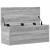Cutie de depozitare, gri sonoma, 90x35x35 cm, lemn prelucrat GartenMobel Dekor