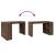 Birou, stejar maro, 123,5x73,5x75 cm, lemn prelucrat GartenMobel Dekor